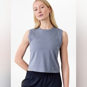 Athleta Women's Sleeveless Royal Blue Tank Top